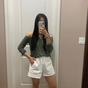Hollister Off-the-Shoulder Loose Top
